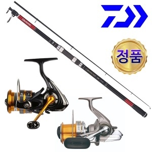 다이와 릴 스피닝릴 바다 원투 선상 초원투 카고 서프 릴 낚시대 450 대형릴 3000 원투대 세트 릴대 원투릴