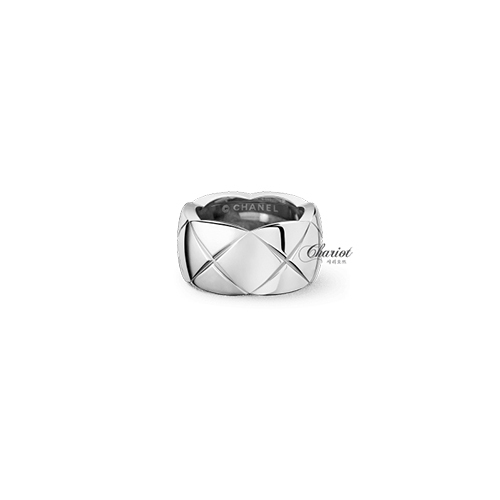 샤넬 코코 크러쉬 링 18K 화이트 골드 J10573