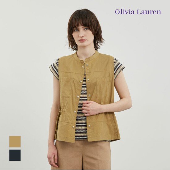 밴드넥 스트링 베스트 VOCQC4M3431