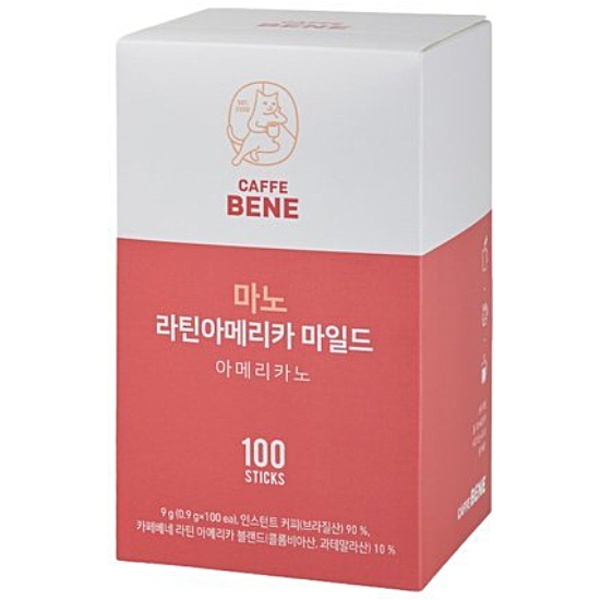 카페베네 마노 라틴아메리카 마일드 100개입 (8개)