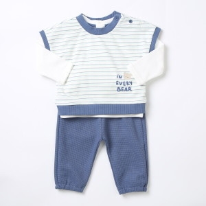 아가방 론미르조끼3세트 BLUE 01R123201_이미지