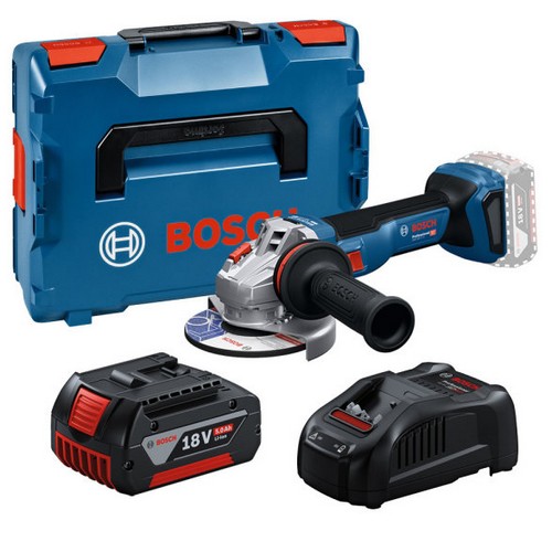 보쉬 GWS 18V-11 S 100mm (5.0Ah, 배터리 1개)