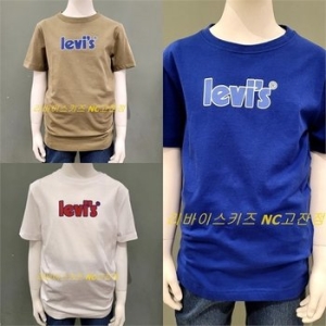 리바이스키즈 포스터로고프린트 반팔티셔츠V222TS339P