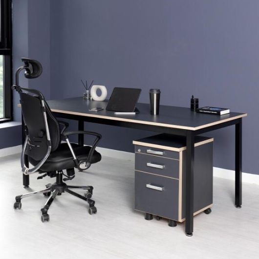 TS퍼니처 TS-04 LPM 철제 책상 (1400x800)_이미지