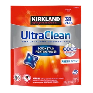 코스트코 커클랜드 울트라 클린 캡슐세제 38개입 (3개)