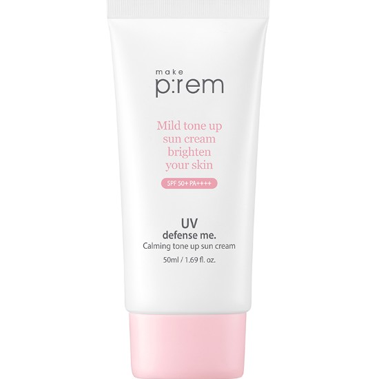 메이크프렘 UV 디펜스 미 카밍 톤업 선크림 50ml