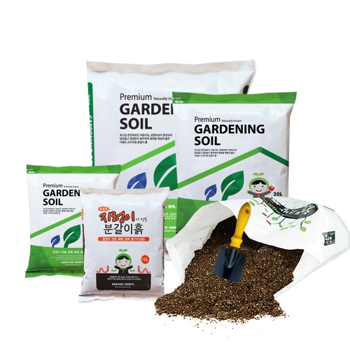 마이플랜트 프리미엄 배양토 40L 텃밭 퇴비 분갈이흙