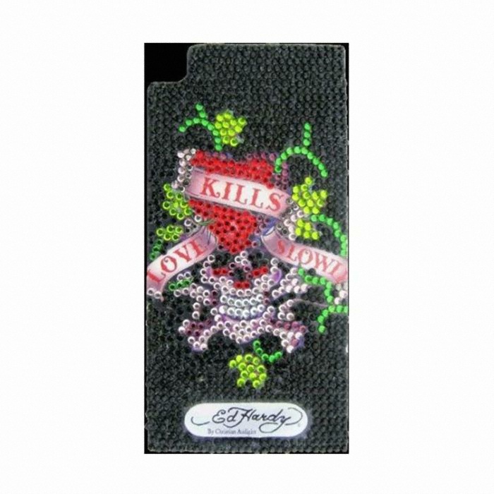 에드하디 Rhinestone Icing Love Kills Slowly Decal 스티커필름 (아이폰 3G/3GS)_이미지