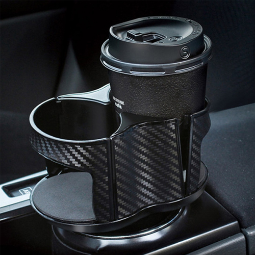 에스알커머스  차량용 카본 멀티 컵홀더 CAR-P2913