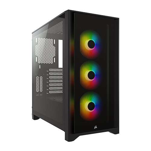 CORSAIR iCUE 4000X RGB (블랙)_이미지
