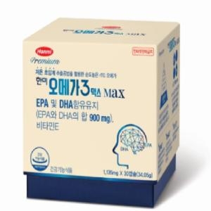 한미약품 한미 오메가3 맥스 30캡슐_이미지