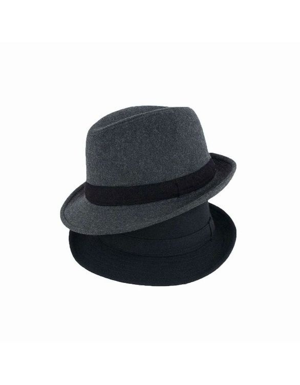 기타 중절모 보온모 중년 남자 모자 펠트 신사모 페도라 WFLQ8WF_이미지