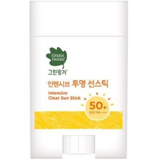 유한킴벌리 그린핑거 인텐시브 투명 선스틱 20g (2개)