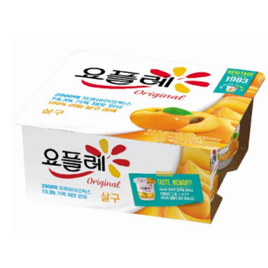 빙그레 요플레 살구 85g (4개)