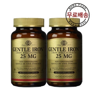  솔가 순한 철분 25mg 180캡슐 [2개]