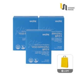 비타민하우스 낙산균 프로바이오틱스 솔루션4 30포 (3개)_이미지
