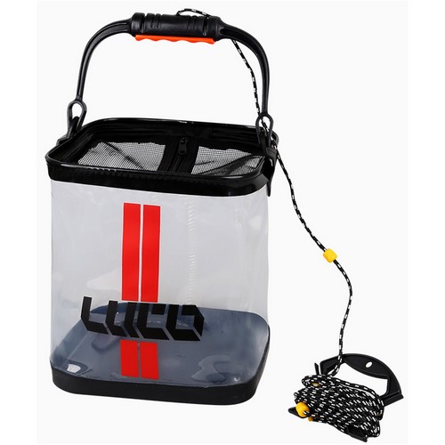 루코 쌈박 투명 EVA 두레박 24cm