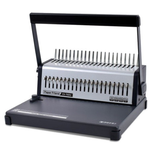 현대오피스 페이퍼프랜드 플라스틱링제본기 CS-760U