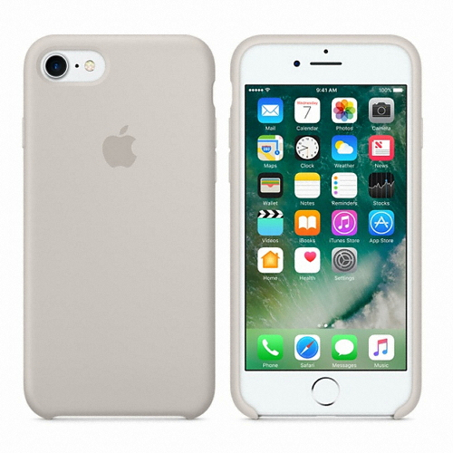 APPLE 아이폰7 실리콘 케이스 (정품)_이미지