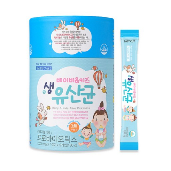 뉴팜바이오 헬퍼장 베이비 앤 키즈 생유산균 90포 (1개)