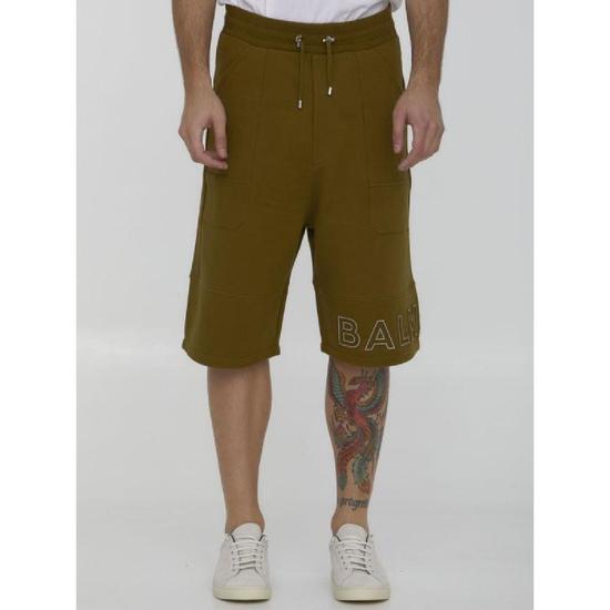 발망 리플렉티브 로고 버뮤다 쇼츠 AH1OA110BC22 UEN T