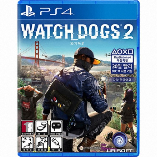 유비소프트 와치독 2 PS4 (한글판)