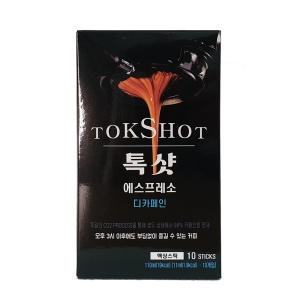 코비스 톡샷 에스프레소 디카페인 액상 스틱커피 11ml 10개입 [1개]