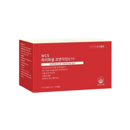 뉴트리코어 WCS 하이퍼셀 코엔자임Q10 150캡슐이미지입니다. 누르면 해당 게시물로 새창이동합니다.