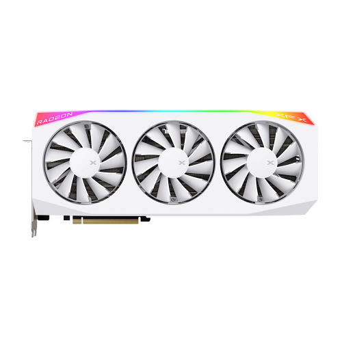 XFX 라데온 RX 9070 XT MERCURY Magnetic Air RGB OC WHITE D6 16GB_이미지