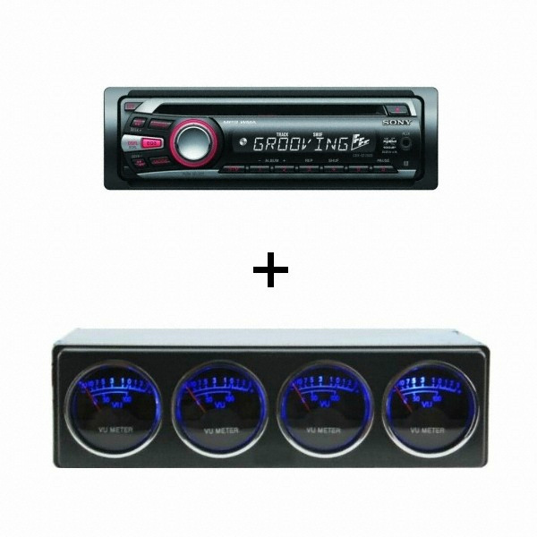 SONY CDX-GT280S (단품, 레벨미터)_이미지