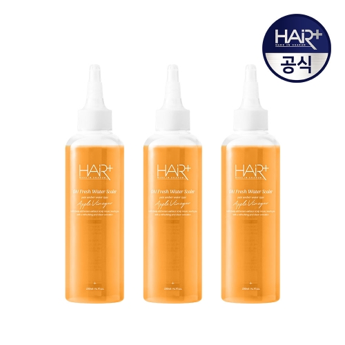 헤어플러스 오프레시 애플비니거 헤어식초 워터 스케일러 200ml (3개)