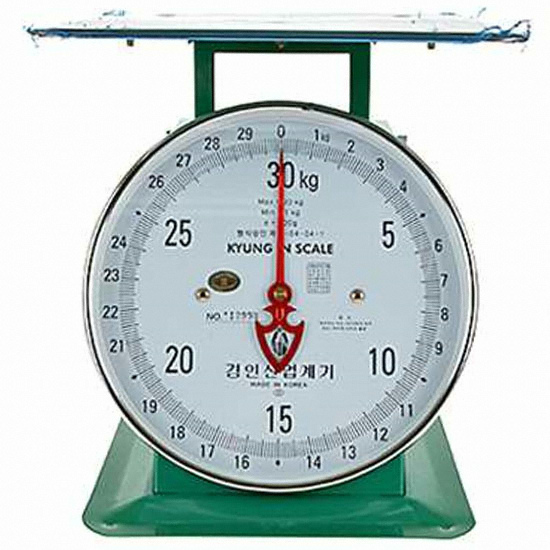 경인산업 경인지시저울 (30kg/100g)_이미지