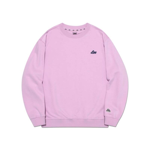 리키즈 백 키즈 숄더 라인 포인트 스웨트셔츠 핑크 LK2501CR04PI