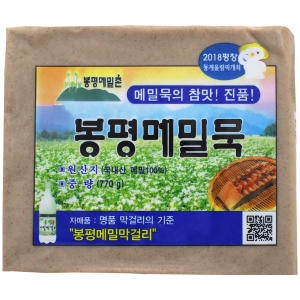 봉평 메밀묵 x 3모 국내산 100