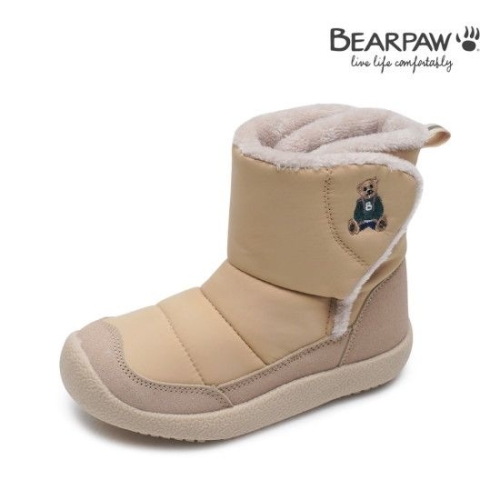 베어파우 슈즈 아동 ZOEY 겨울 벨크로 방한 털 부츠 K2705091PD-K-EGR