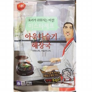 태종에프디 미스타셰프 아욱 다슬기 해장국 500g (24개)_이미지