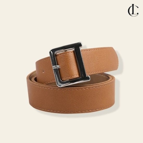 엘케이트 여성 벨트 니켈 직사각 버클 허리띠 650YDU_이미지