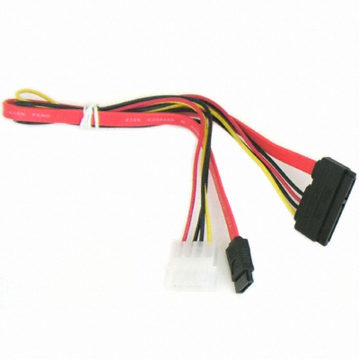 라이트컴 COMS S-ATA 데이터/전원 콤보 케이블 (0.35m)