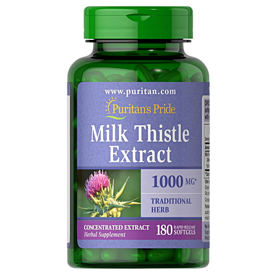 퓨리탄프라이드  밀크씨슬 180정 (해외) (1개)