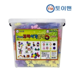토이맨 뉴 꼬마 사각블록 5 (404조각)_이미지