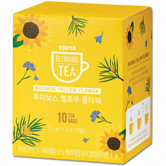 블렌딩티 루이보스 옐로우 플라워 10T