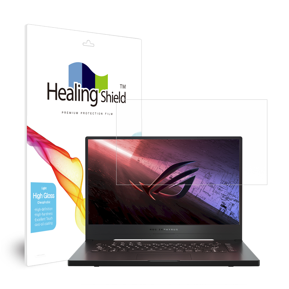 폰트리 힐링쉴드 ASUS ROG 제피러스 G15 GA502 올레포빅 Light 액정보호필름_이미지