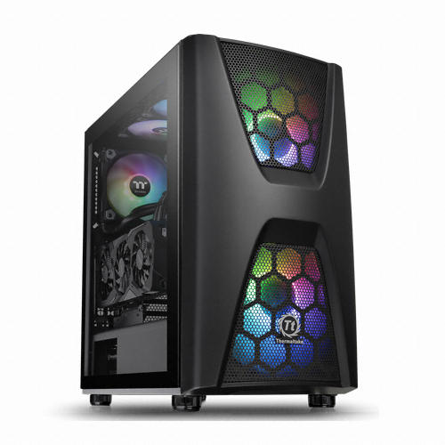 써멀테이크 Commander C34 TG ARGB 에디션 (블랙)_이미지