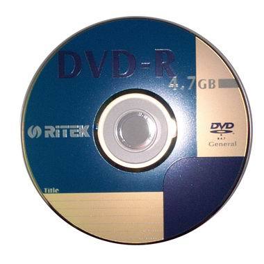 RiTEK DVD-R 4.7GB 1x 케익 10장