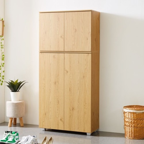 버핏 현관 키큰 도어형 9단 신발장 세트 900