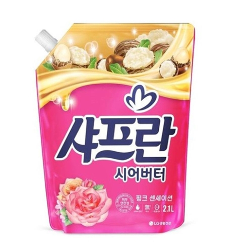 LG생활건강 샤프란 핑크 센세이션 리필 2.1L (1개)