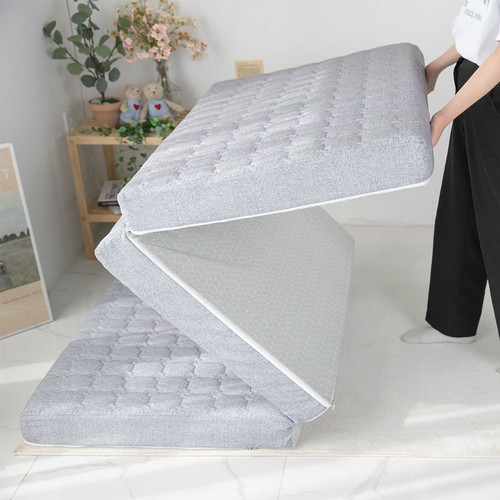 뜨란채 3단 그린에코 접이식 매트리스 S+홑겹커버 (7cm)_이미지