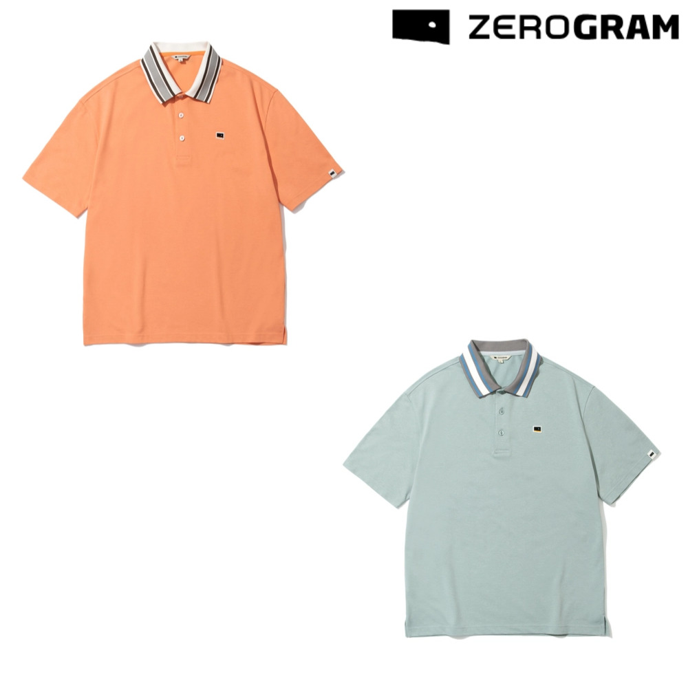 제로그램 에코메이드 폴로 티셔츠 ZM1SSM2323_이미지