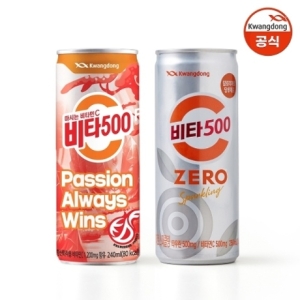 광동제약 비타500F 240ml 24캔 + 비타500 제로 스파클링 250ml 24캔_이미지