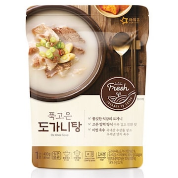 아워홈 국물취향 푹고은 도가니탕 400g (4개)